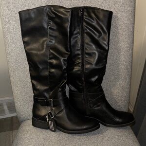 Black Women's Riding Boots